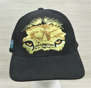 Busch Gardens WILD EYES Souvenir NEGRO Sombrero Gorra Correa Ajustable - Imagen 1 de 5
