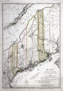 1798 Map of the State of Maine - Picture 1 of 3