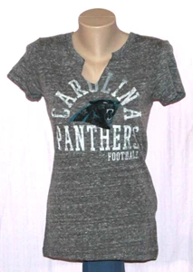 Carolina Panthers Womens Split Neck T-Shirt M - NFL - Picture 1 of 3