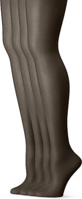 L'eggs Everyday Regular Sheer Toe 4 Pairs | Free Shipping - Image 1 of 2