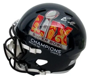 Réplica tamaño completo firmada por Brandon Graham SB LIX Champs casco Eagles BAS 195556 - Imagen 1 de 7