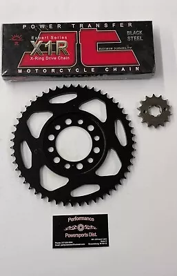 Yamaha TW200 200 1987-2025 JT X1R HD X-Ring Drive Chain & JT Sprocket Kit - Image 1 of 4