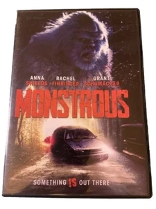 Monstrous Dvd Bigfoot Sasquatch Horror Action 2019 Anna Shields - Foto 1 di 10