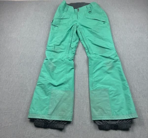 Patagonia Snow Pants Womens Small Green Insulated Snowbelle H2NO Recco Ski 31128 - Picture 1 of 20