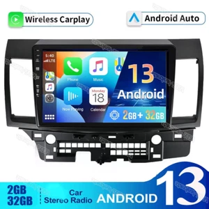 Carplay 10.1" Android 13 For 2008-2017 Mitsubishi Lancer Car Radio Stereo BT GPS - Bild 1 von 12