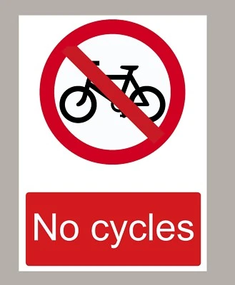 STICKEROLOGY 2 X INSEGNE ADESIVE NO CICLIS