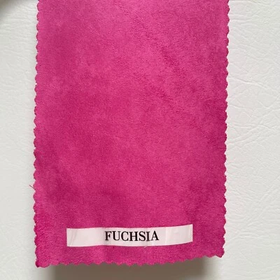 Suede Faux Fabric Upholstery 35 Colors 58" Wide 250gsm By the Yards or Sample - Image 1 of 4