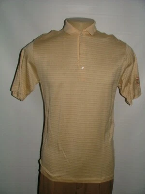 CAMISA INFORMAL PARA HOMBRE BOBBY JONES TALLA M 100% ALGODÓN AMARILLO AZUL GEOMÉTRICA #150 Foto 1 de 4