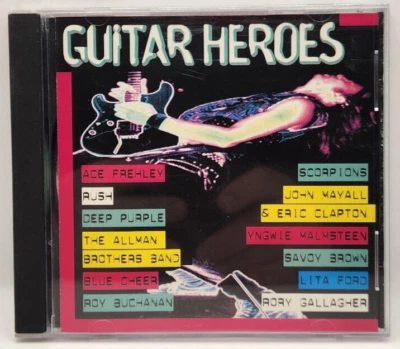 Guitar Heroes Rock Various Artists Recording Rock Pop Music CD 1995 USED — 第 1/2 张图片