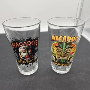 Macado’s Drinking Glasses Summer 2018 and Halloween 2015 Pint Size - Picture 1 of 5