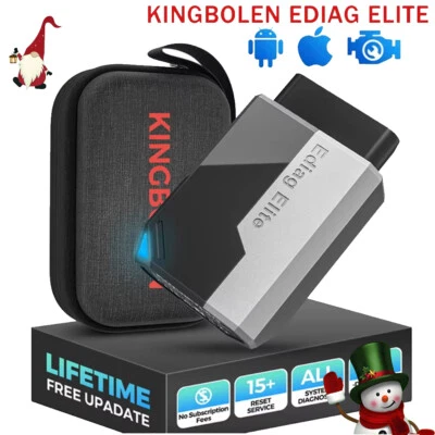 2025 KINGBOLEN Ediag ELITE OBD2 Scanner Car Diagnostic Tool Full System Free - Image 1 of 4