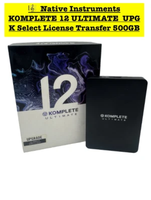 🎼  Native Instruments KOMPLETE 12 ULTIMATE  UPG K Select License Transfer 500GB - Bild 1 von 4