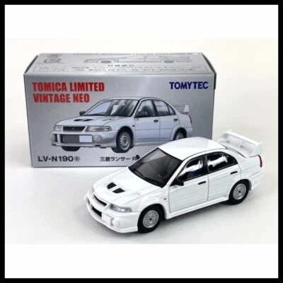 Tomica Limited Vintage NEO LV-N190e MITSUBISHI LANCER RS EVOLUTION 6 VI TOMYTEC - Image 1 of 4