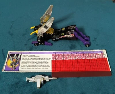 Transformers G1 Insecticon Kickback - Hasbro Takara 1984 de colección ver fotos Foto 1 de 2