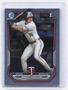 2026 Bowman #BCP-16 Marek Houston Chrome Prospects 1st Minnesota Twins - Afbeelding 1 van 2