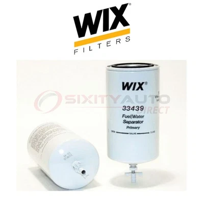 WIX Fuel Water Separator Filter for 1981-1986 Ford L8000 10.4L V8 - Gas Tank cl Foto 1 de 4