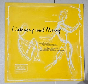 Listening And Moving Dorothy B Carr Bryant J Cratty RELAXATION AR 655 - RARE VTG - Picture 1 of 6