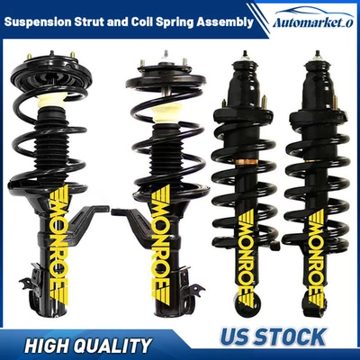 Puntales delanteros traseros con muelles helicoidales para Honda CR-V 2002 2003 2004 2005 2006 2,4 L Foto 1 de 4