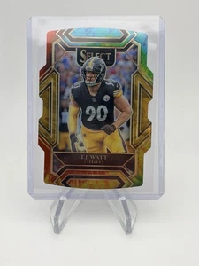 2021 Panini Select - Club Level T.J. Watt #229 Tie-Dye Prizm (1/25) 🔥 - Foto 1 di 3