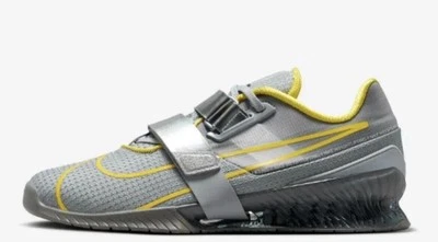 Nike Hombres 10.5 Romaleos 4 Zapatos de Levantamiento de Pesas Gris Lobo/Aligeramiento CD3463-002 NUEVO Foto 1 de 4