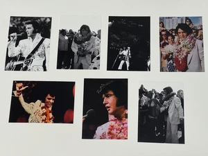 ELVIS PRESLEY FOTO 7 ERSTAUNLICH KLAR 14. JANUAR 1973 ALOHA AUS HAWAII + ZERTIFIKAT - Bild 1 von 3
