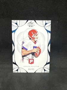 2024 Leaf Trinity Pristine Auction#30 Doug /99 Flutie Blue Foil 3 - Picture 1 of 2