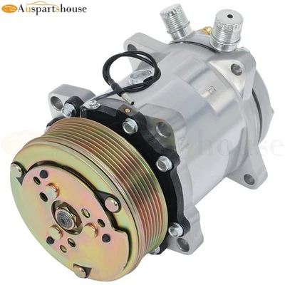 Compresor de aire acondicionado con embrague para Jeep Cherokee 1985-1987 2,1 L CO 9537C 512029 Foto 1 de 4