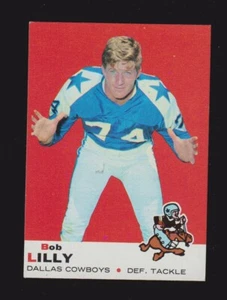 1969 TOPPS FUSSBALL #53 Bob Lilly TCU DALLAS COWBOYS EX + A - Bild 1 von 2