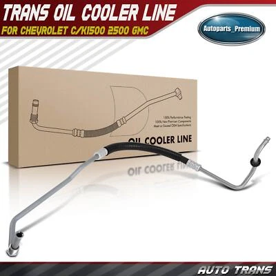 Conjunto de manguera de enfriador de aceite de transmisión automática para Chevrolet C1500 C2500 K1500 K2500 GMC Foto 1 de 4
