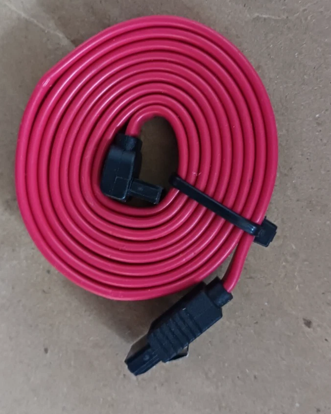 6in Sata To Left Angle Sata Serial Ata Cable 6in Sata Cable Left Angle Sata Cabl - Image 1 of 1