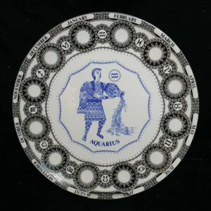 Royal Doulton England Deko Sternzeichen astrologisches Geburtshoroskop Teller - Bild 1 von 21