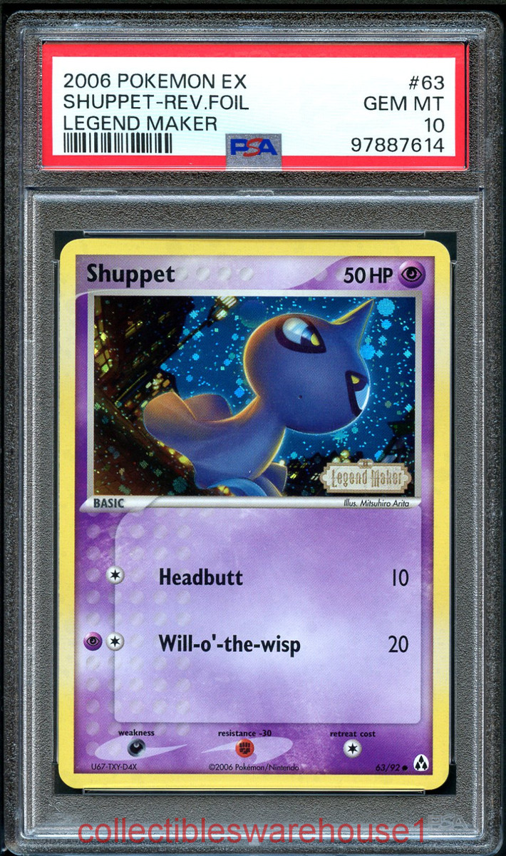 Pokémon TCG Professional Sports Authenticator (PSA) EX Pokémon TCG Professional Sports Authenticator (PSA) EX