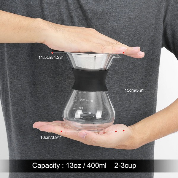 Coffee Maker High-Temperature Resistant Glass Coffee Drip Brewing Pot Household Photo Related