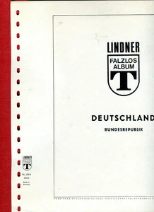 Lindner  Vordr. BRD 1960 - 1975 - in grünem Ringbinder - System. T ( Z624 ) - Bild 1 von 1