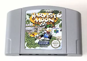 *Versione PAL* Harvest Moon 64 gioco inglese per N64 - Foto 1 di 2