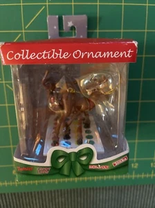Hasbro Christmas Ornament Reindeer Playing Twister Game Box Wear 2004 - Picture 1 of 11