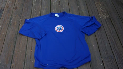 Chicago Cubs Majestic 3XL Pullover LS Sweater Cover