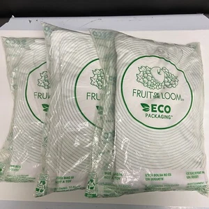 QTY 16 Mens Large FRUIT OF THE LOOM  Lightweight Crew Neck Undershirts T Shirts - Picture 1 of 3