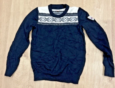 DALE OF NORWAY Crew Neck Nordic Wool Fair Isle Jumper Sweater Women Size S - Image 1 of 4