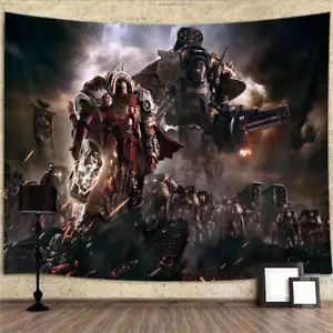 Gaming 40k Poster XXL Wandteppich Wandbehang Fototapete Anime Wandbehang - Bild 1 von 7