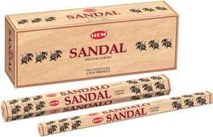 Sandal Incense Sticks - Pack of 6-120 Count - 301G - Picture 1 of 1