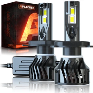 For Honda Goldwing GL1500A GL1500SE 2x H4 9003 LED Headlights Hi/Low Beam Bulbs - Picture 1 of 11