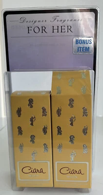 2 Botellas NOS Ciara ~ Revlon 80 Fuerza Concentrado Colonia Spray 2.3 OZ NUEVO Foto 1 de 4