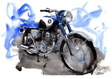 Painting of a Honda CB77 Limited Edition Print