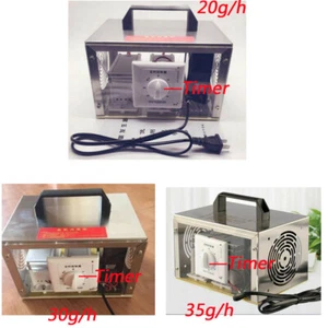 20g/30g/35g Ozone Generator Air Purifier Sterilizer With Timing Switch 110V/220V - Picture 1 of 15