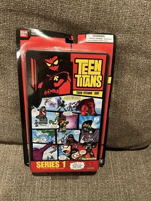 Teen Titans Go! 1.5" Comic Book Heroes Ser 1 Pg 2 Raven Beast Boy Robin Trigon - Image 1 of 4
