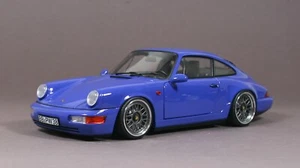 Porsche 964 Carrera 4 maritimblau MB LV1 ZV Alufelgen 18 Zoll Umbau 1/18 - Bild 1 von 4