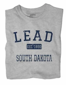 Lead South Dakota SD T-Shirt EST - Picture 1 of 6