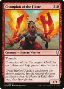 4 Champion of the Flame 4x x4 - NM - Dominaria - SPARROW MAGIC - Bild 1 von 1