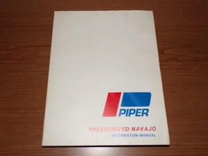 Piper Navajo Pressurized Information Manual 761-629 - Picture 1 of 4